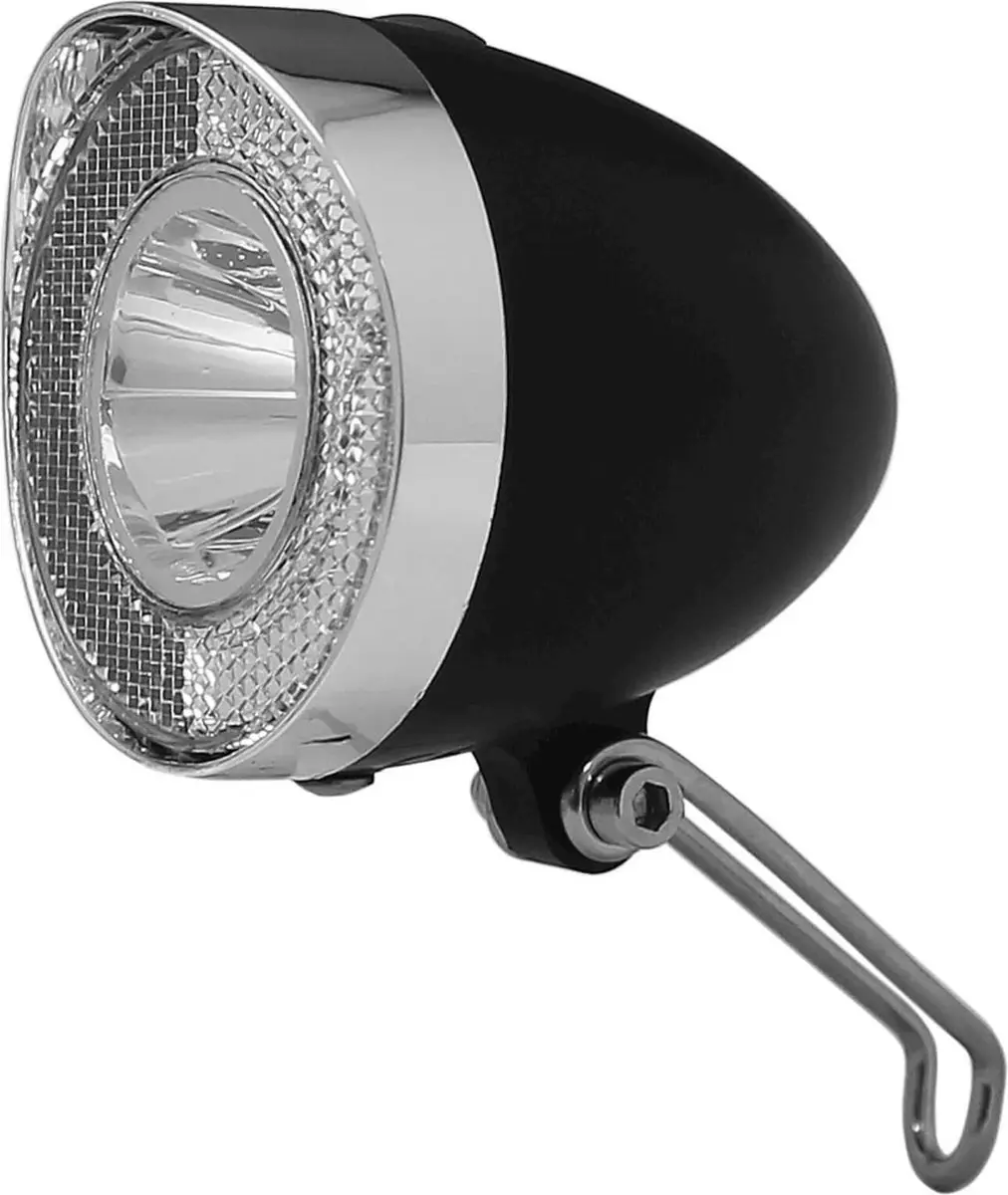 Union Retro LED Koplamp Zwart