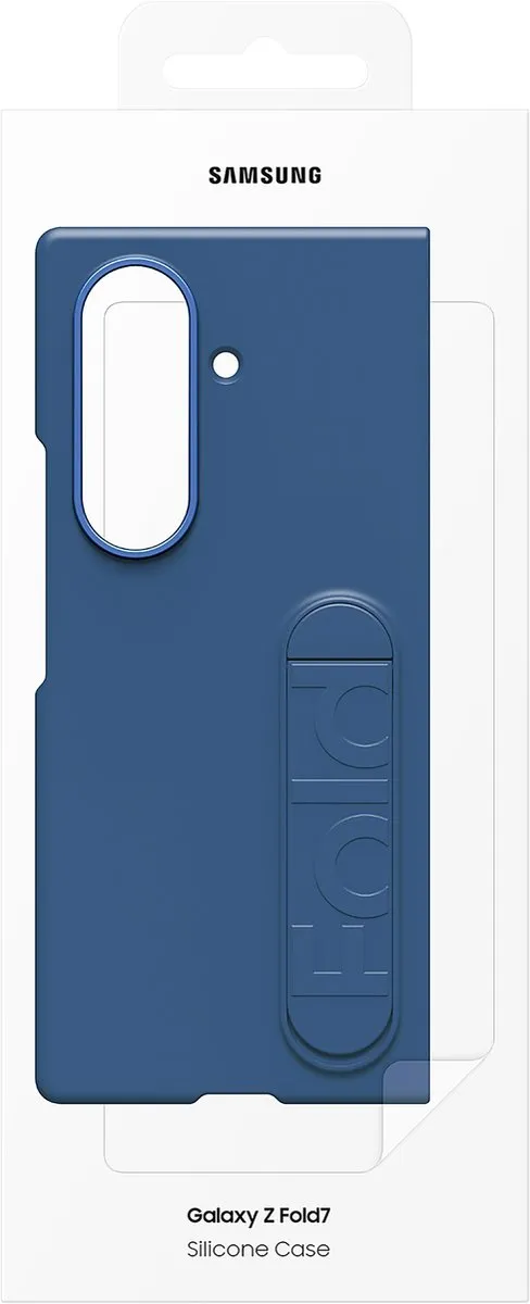 Samsung Galaxy Z Fold 7 Silicone Hoesje - Blauw