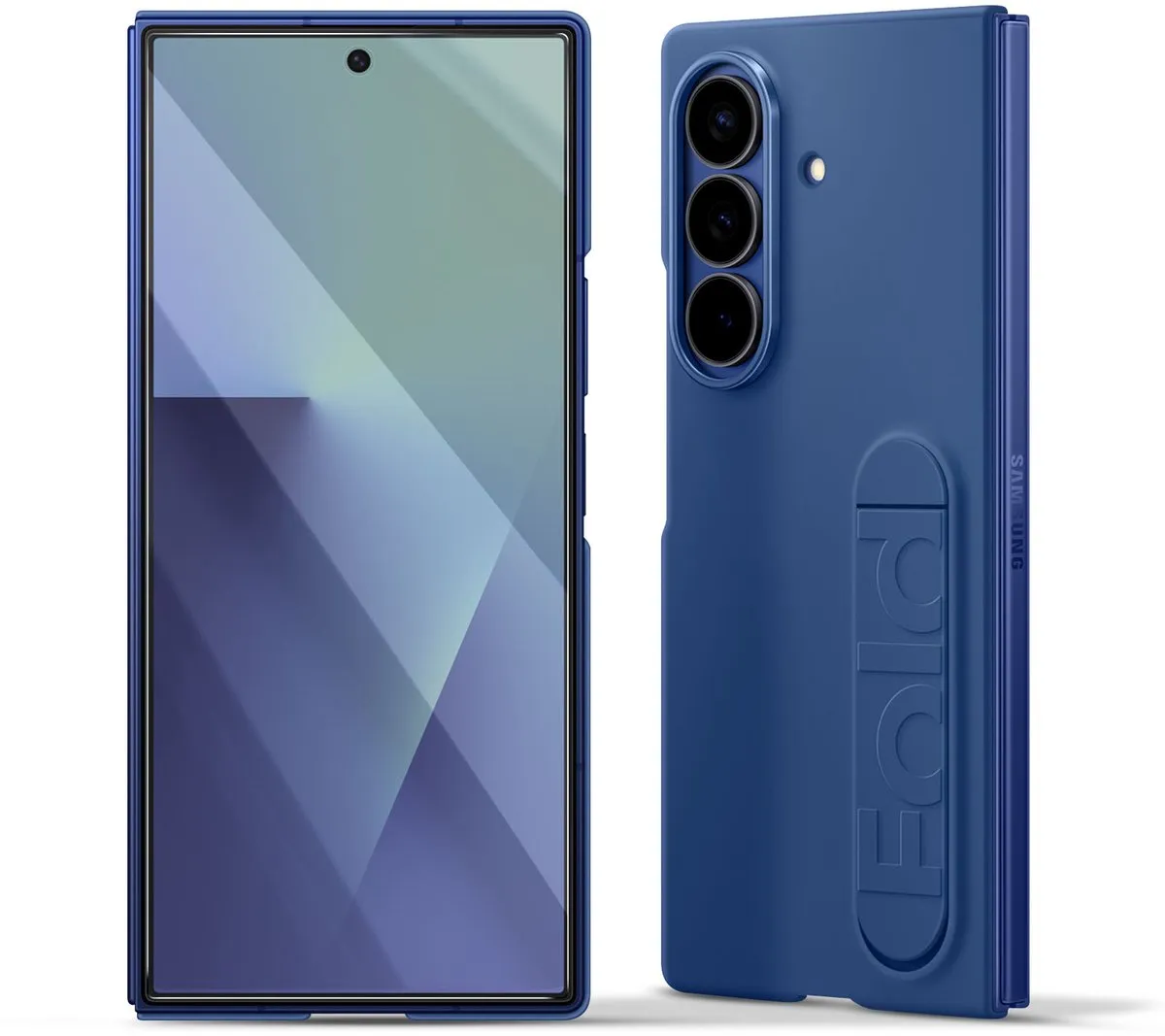 Samsung Galaxy Z Fold 7 Silicone Hoesje - Blauw