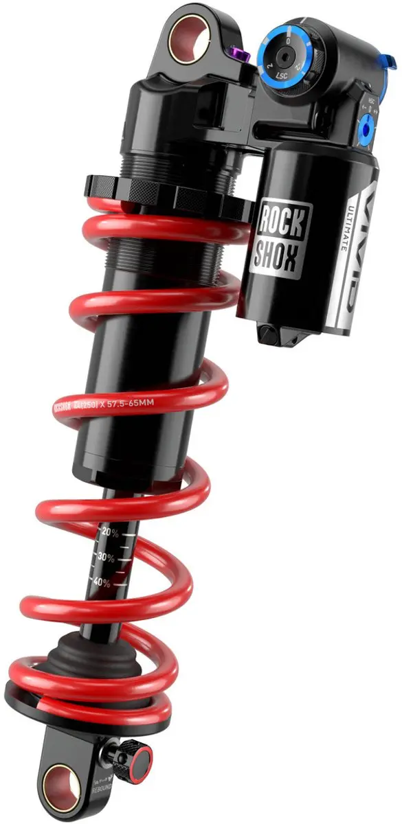 Rockshox Vivid Coil Ultimate Rc2t D1 Trek Fuel Ex Schokdemper Zilver 55 mm / 185