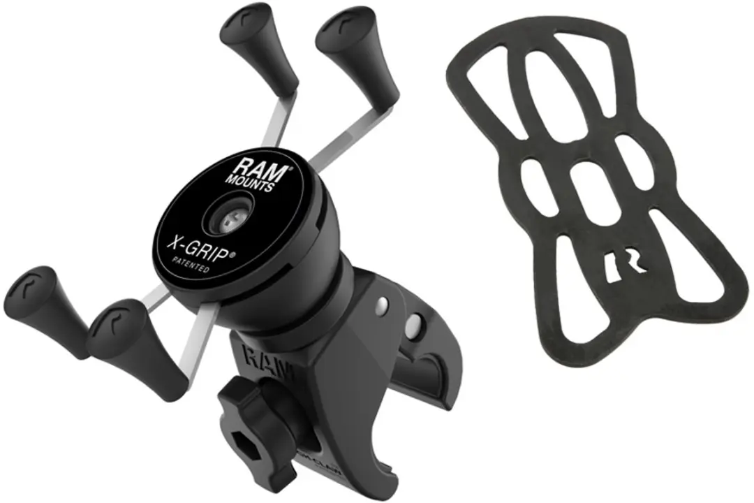 X-Grip® Phone Mount met Low-Profile RAM® Small Tough-Claw™ RAM-HOL-UN7-400-1