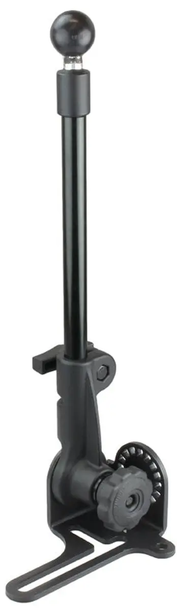 RAM POD HD Vehicle Base with 12" Aluminum Rod and Ball