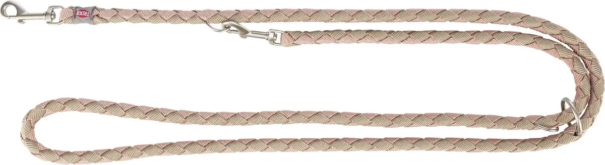 Trixie Cavo Hondenriem Verstelbaar - Blush/Zand