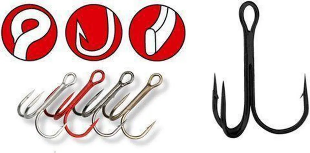 Gamakatsu Treble 13 Haak 3/0 - 10 Stuks - afbeelding 5 van 5