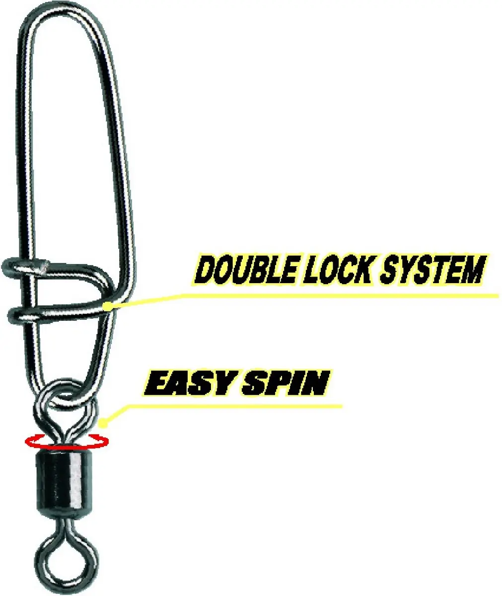 Gamakatsu Hyper S-Snap X H-Swivel Size 3 32kg
