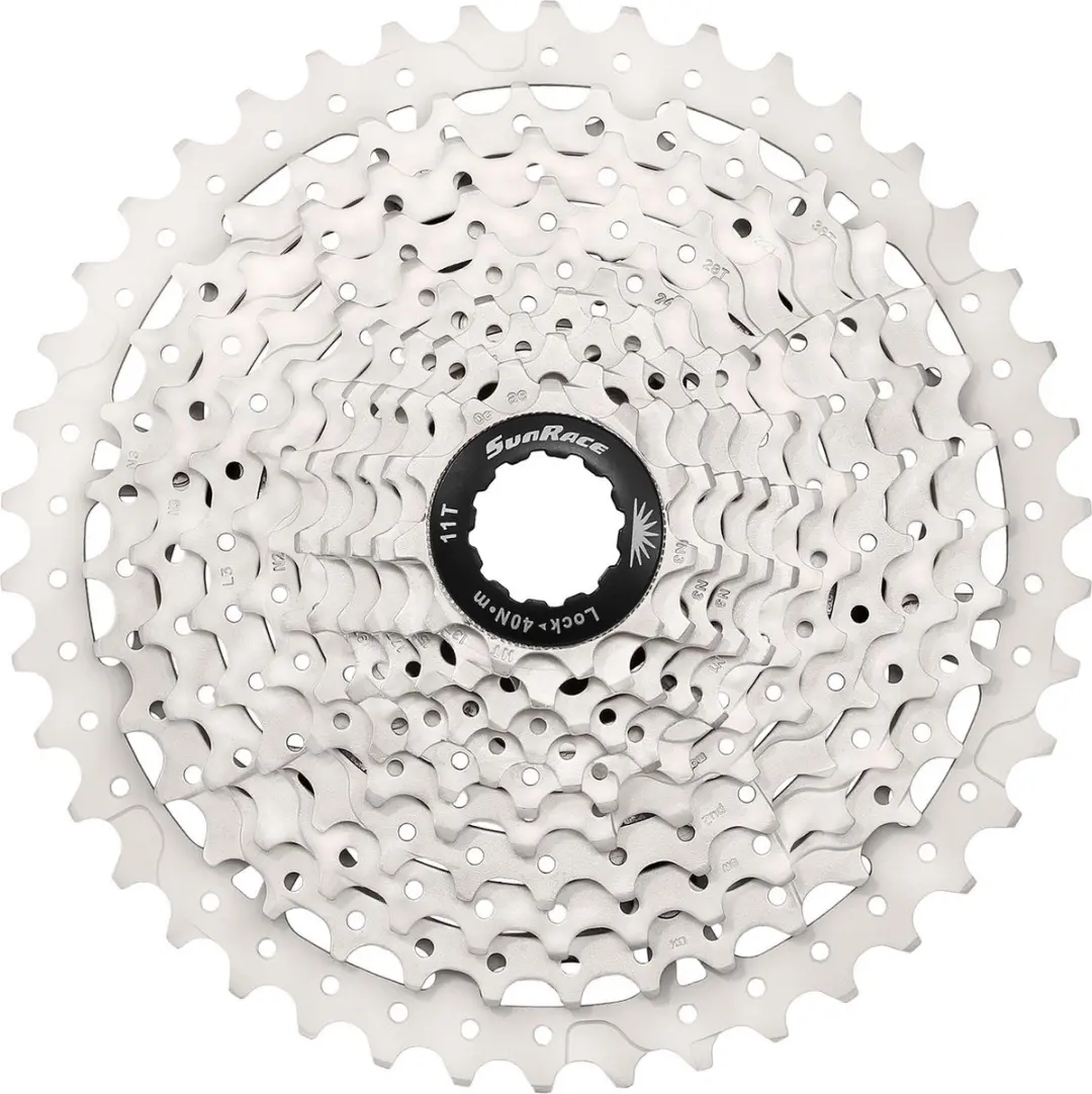 Sunrace CSMS3 11-46T 10-speed cassette - Zilver - afbeelding 4 van 6