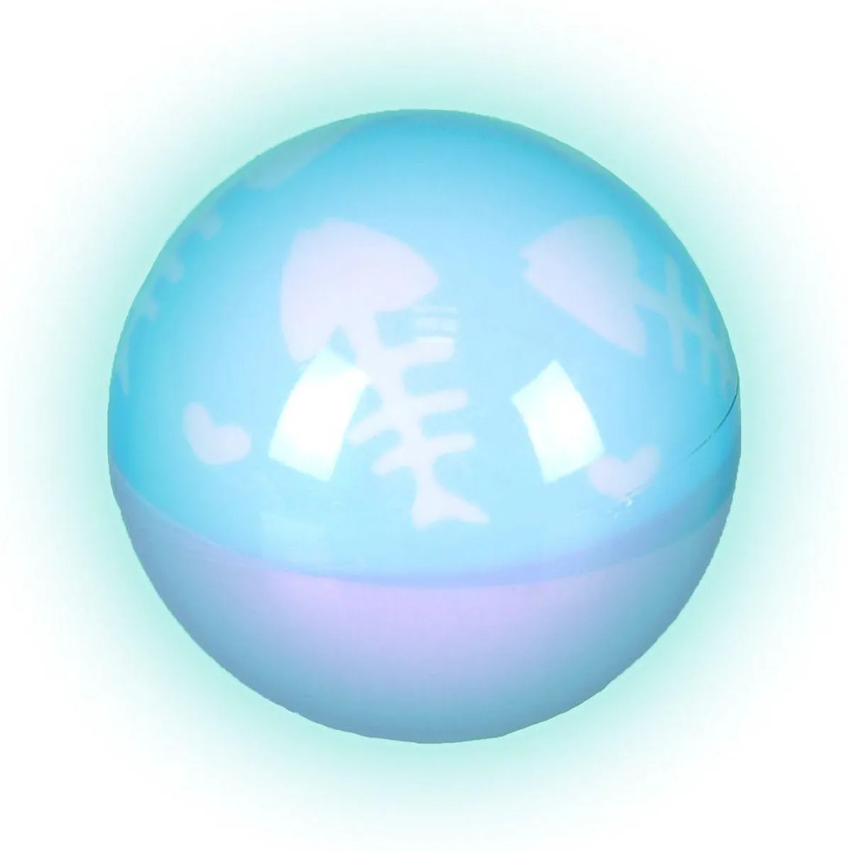 Flamingo Wobbler Flashing Ball Hondenspeelgoed 4.5cm - Geel - afbeelding 3 van 6