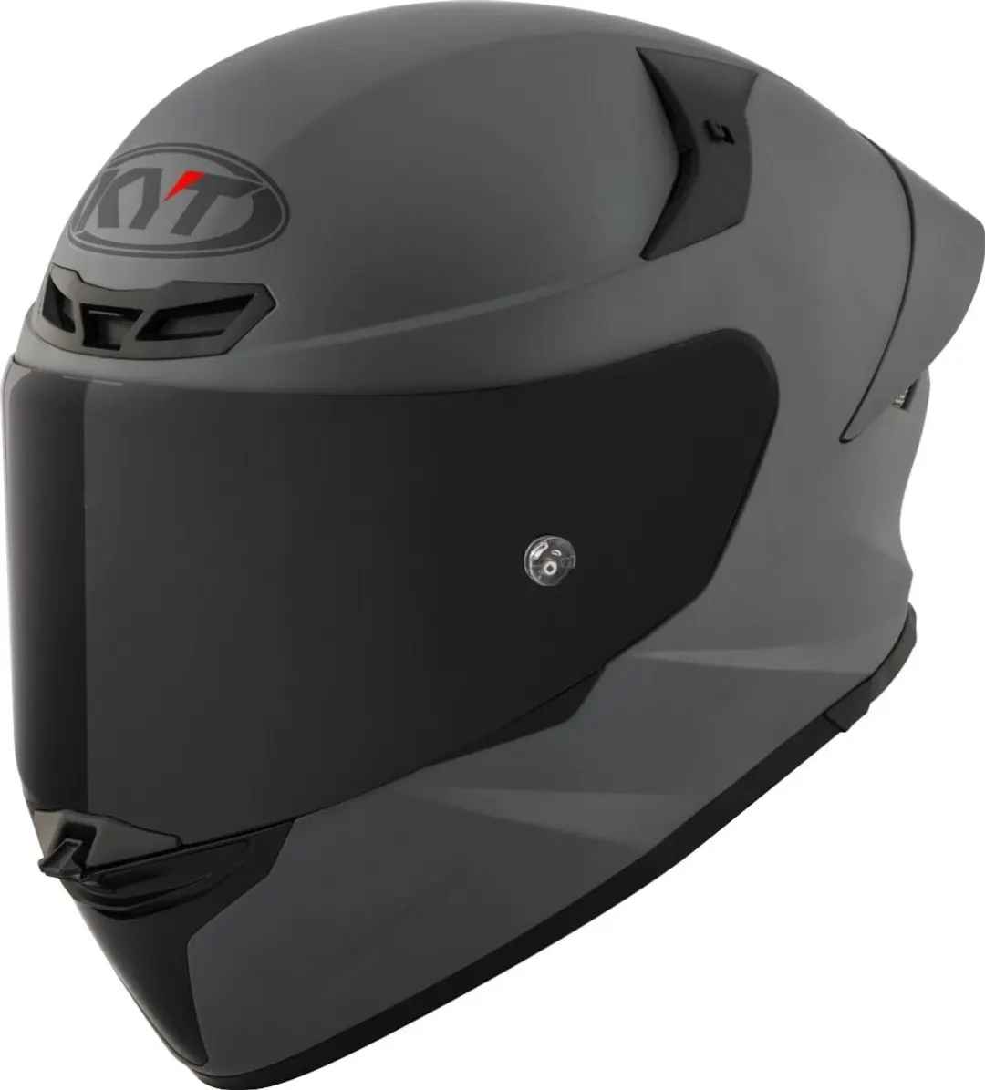 KYT TT-Revo Plain Mat Grijs Integraalhelm