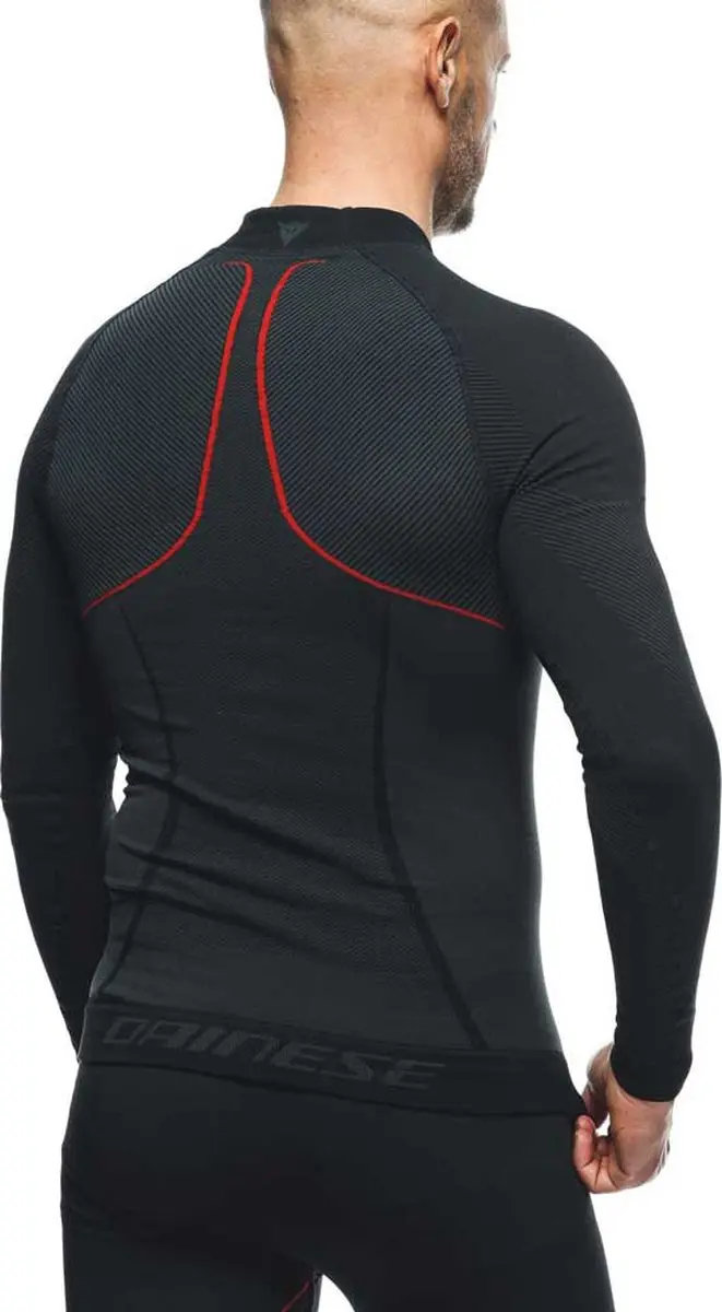 Dainese Thermo LS Thermoshirt Zwart-Rood - afbeelding 2 van 4