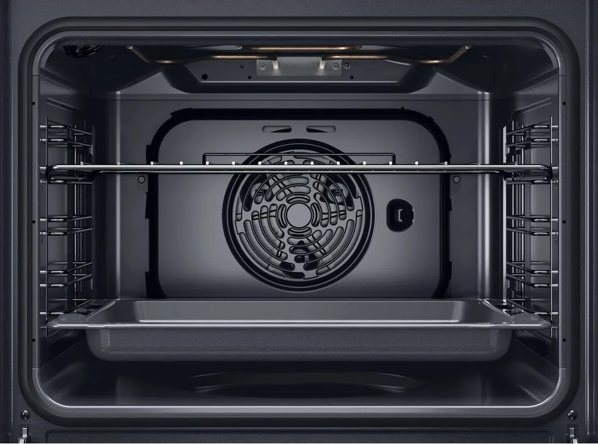 Whirlpool OMR35HR0B Inbouwoven 71L - Zwart/Roestvrijstaal