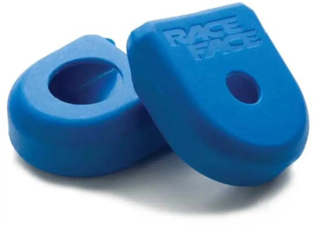 Race Face Small Crank Boot Crankbeschermers 2 Eenheden Blauw