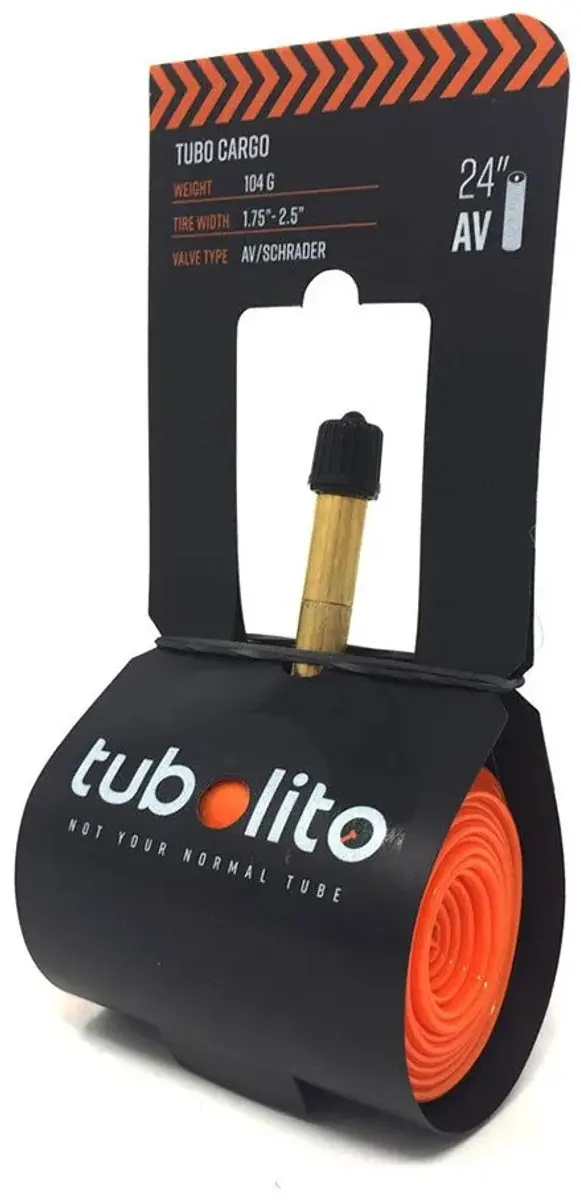 Tubolito Binnenband 24" Cargo Oranje - afbeelding 3 van 6