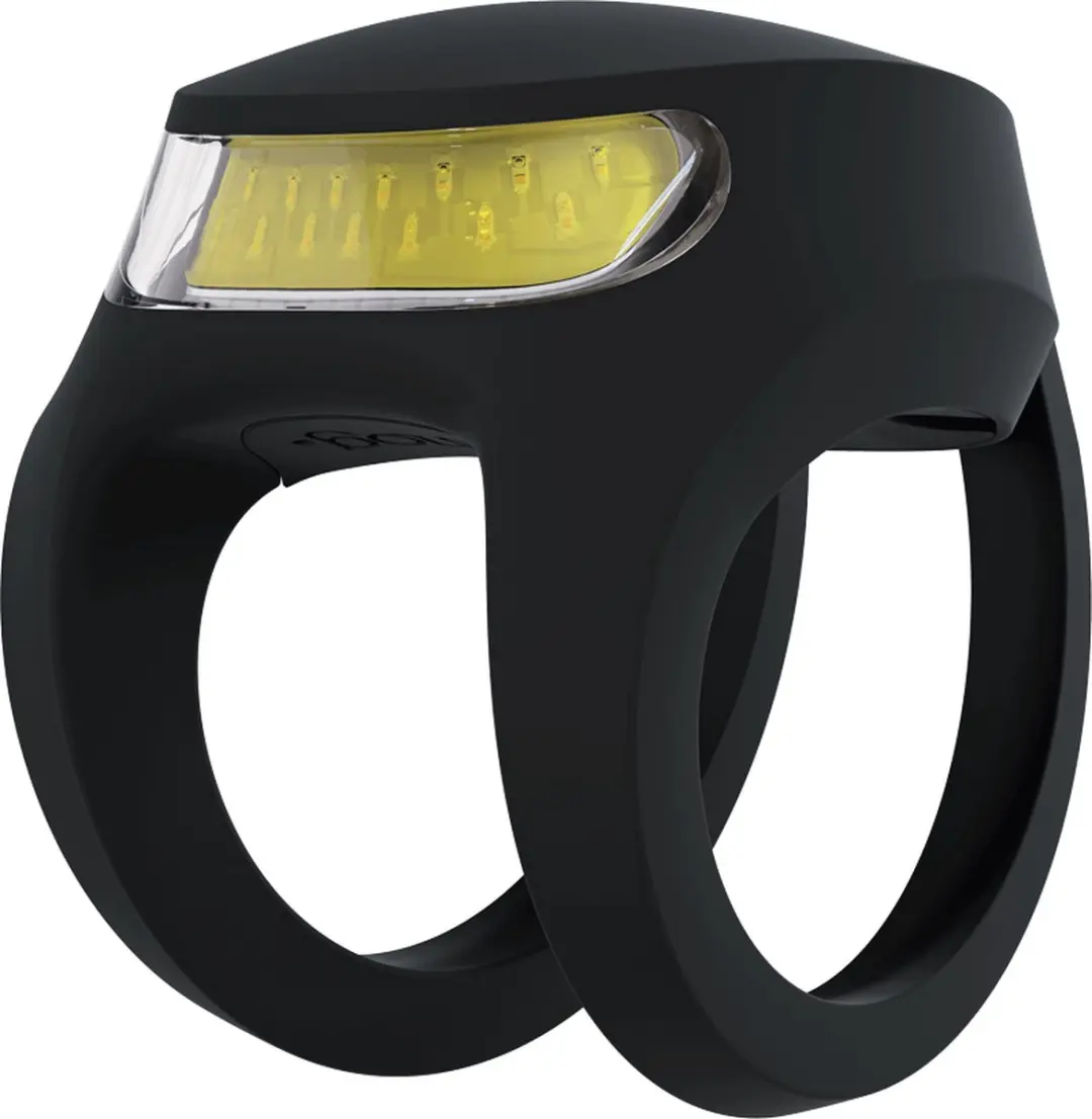 Knog Frog USB Front - Zwart - afbeelding 4 van 6
