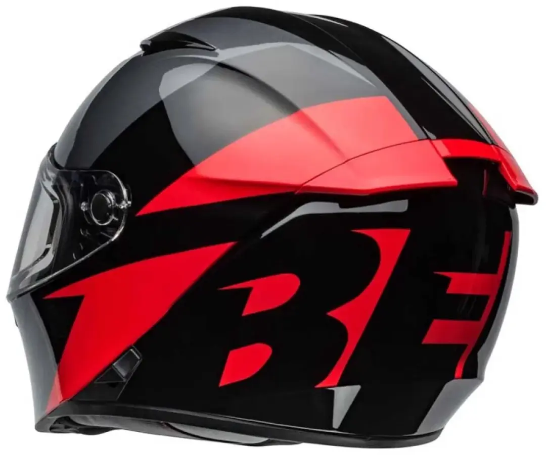Bell Lithium Shear integraalhelm - Zwart/Grijs/Rood - afbeelding 6 van 6