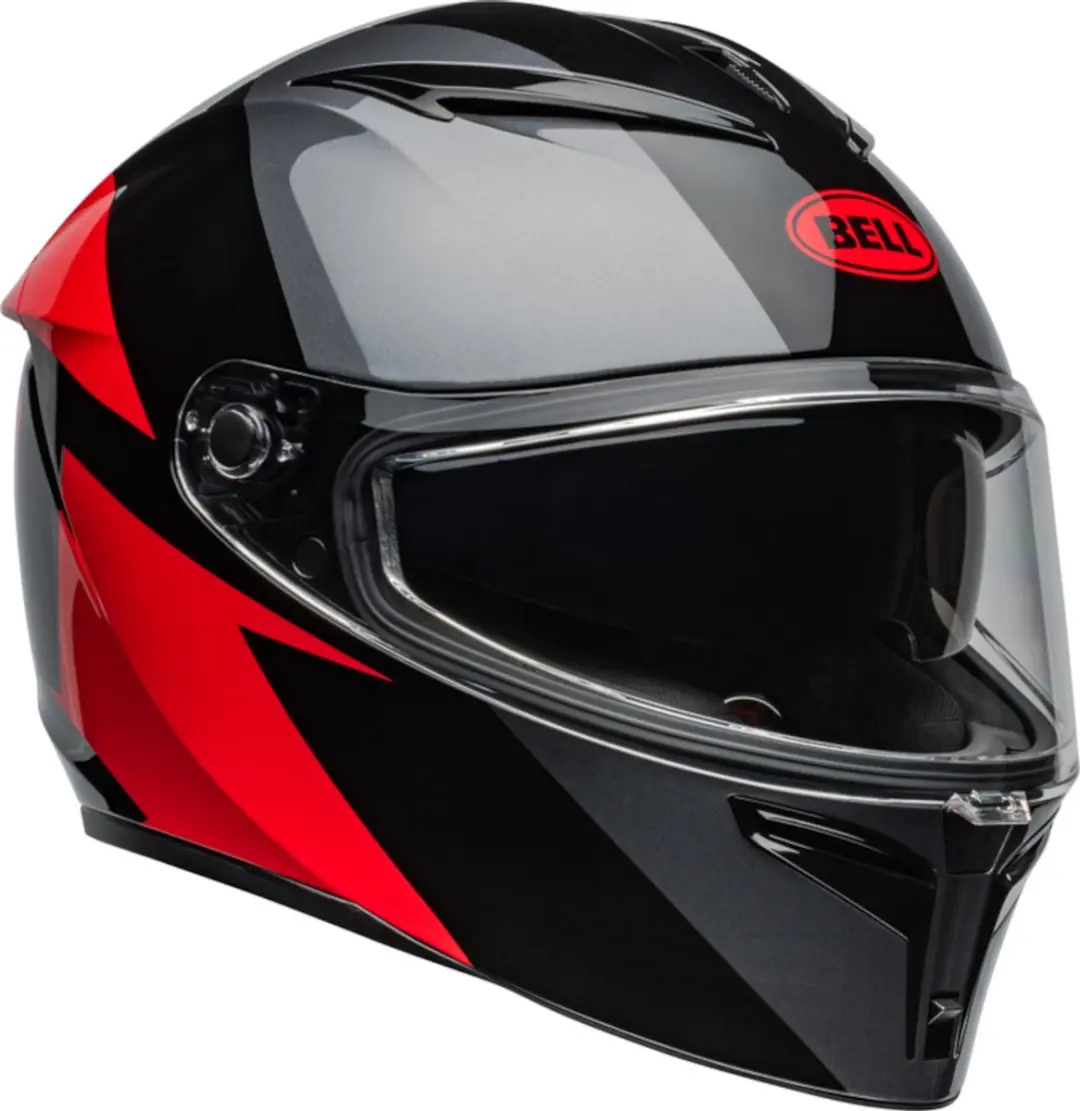 Bell Lithium Shear integraalhelm - Zwart/Grijs/Rood - afbeelding 5 van 6