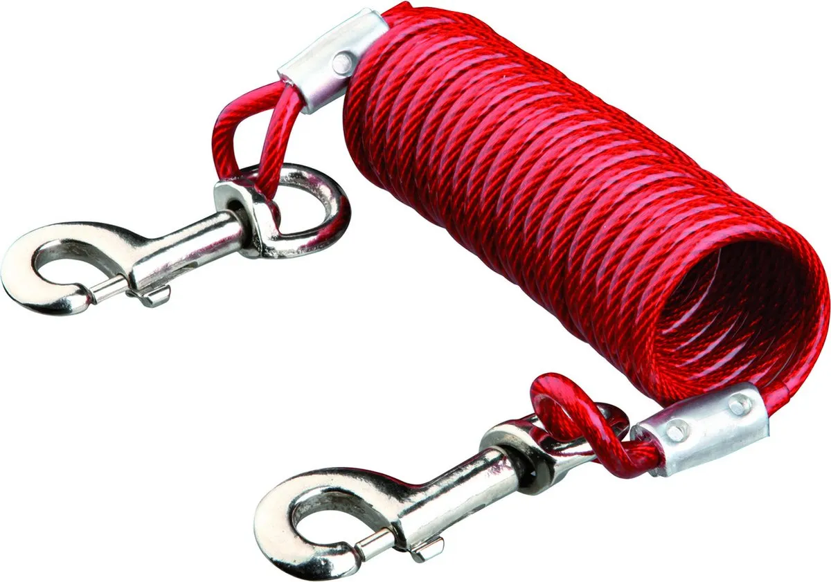 Trixie Hondenriemaccessoire Aanleglijn 5m - Rood