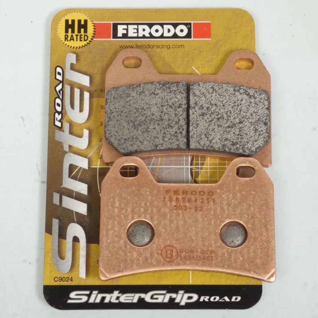 ferodo remblokje voor motor ducati 1200 multistrada s 2010 tot 2014 avg / avd ni
