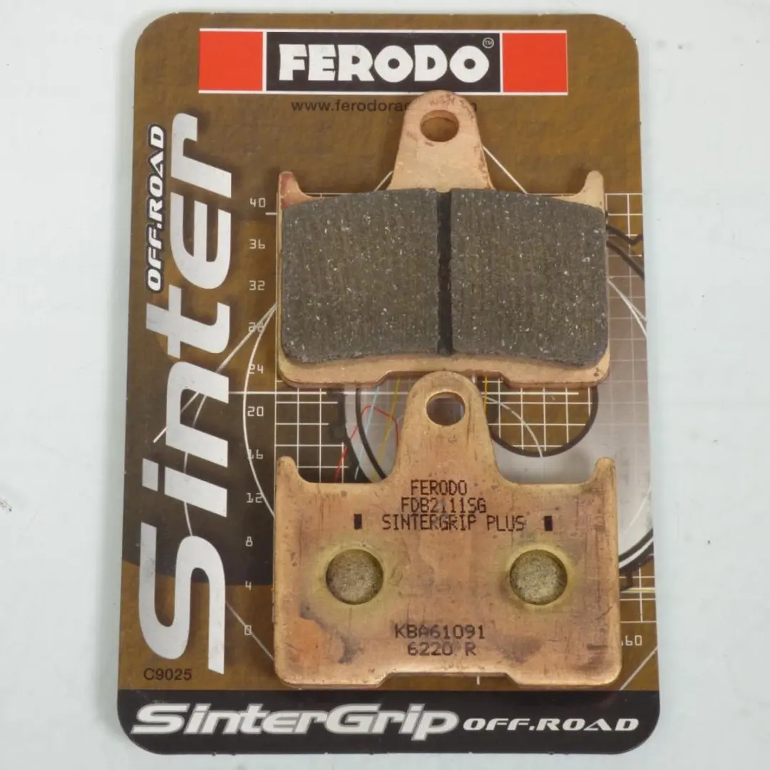 Plaquette de frein Ferodo pour Moto Suzuki 1400 GSX 2002 à 2005 BN111/BN211 / A