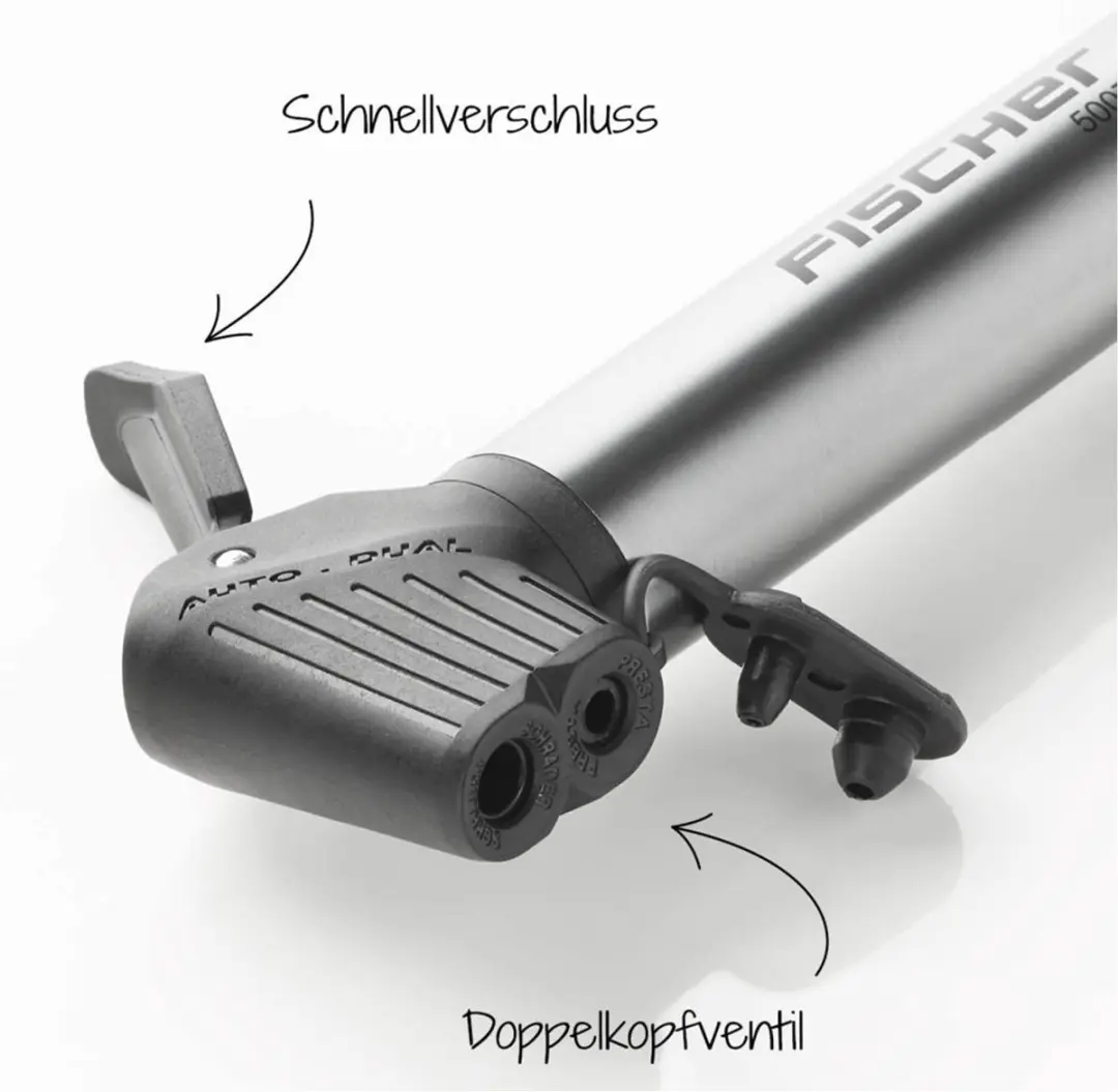 Fischer 50073 Minipomp Aluminium