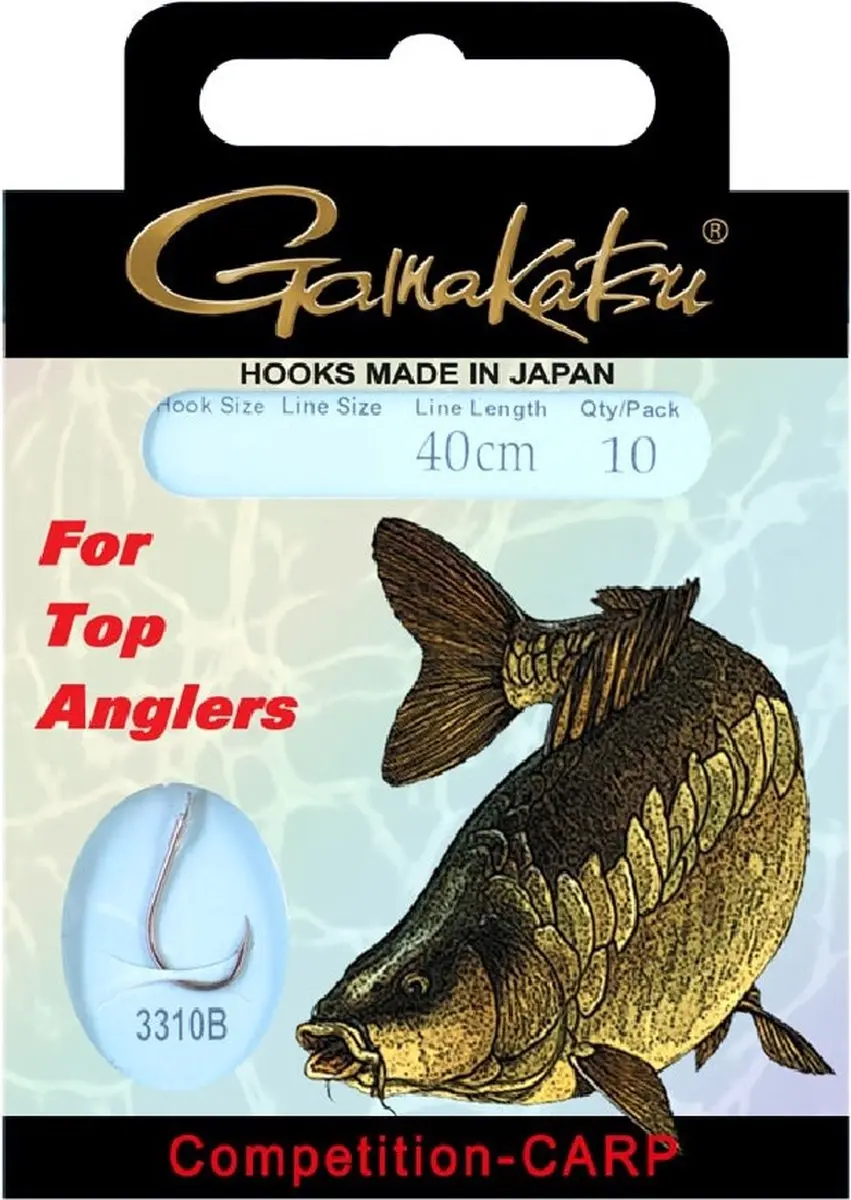 Gamakatsu Competition Carp H12 0.16mm 40cm