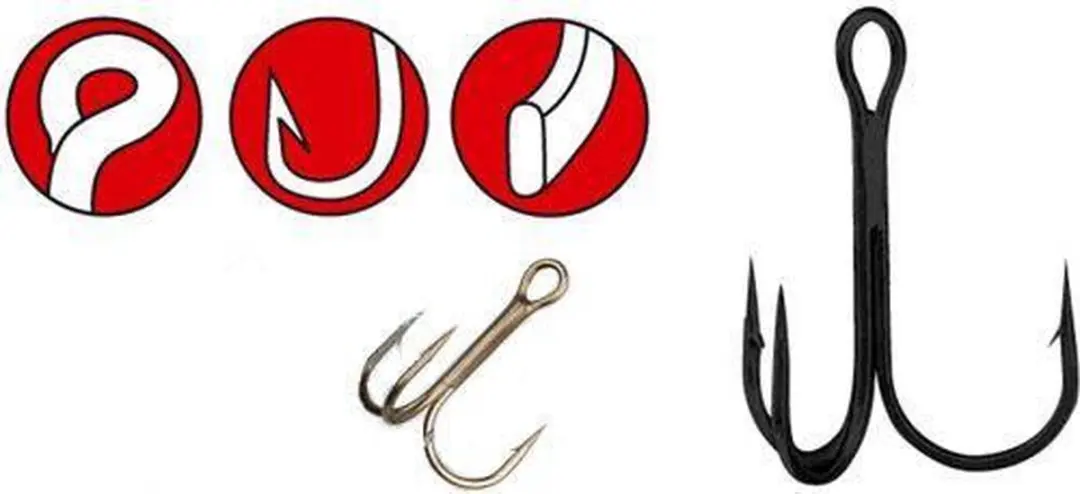 Gamakatsu Treble 13B Haak - Maat 2 - 10 Stuks - Brons - afbeelding 6 van 6