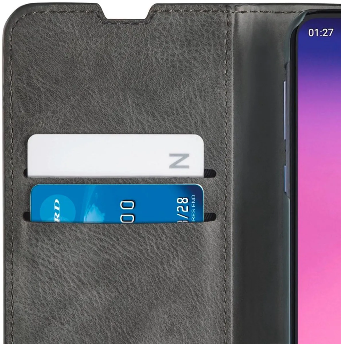 Hama Booklet Gentle voor Samsung Galaxy S10 - 185944 - Lichtgrijs - afbeelding 3 van 6