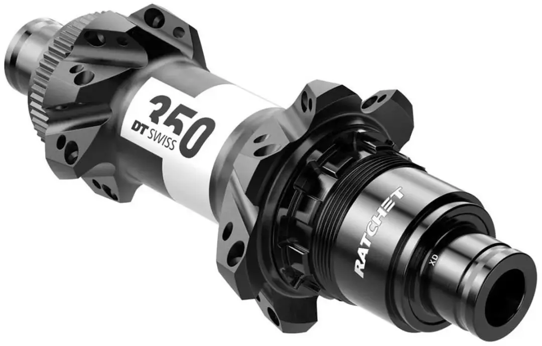 DT Swiss 350 Straightpull 36T Achternaaf 12x148mm SRAM XD - Zilver - afbeelding 2 van 2