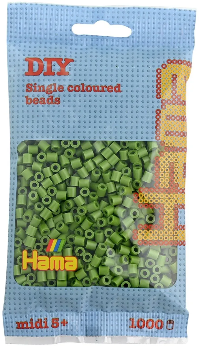 Hama Strijkkralen Mint Pastel 1000 Stuks