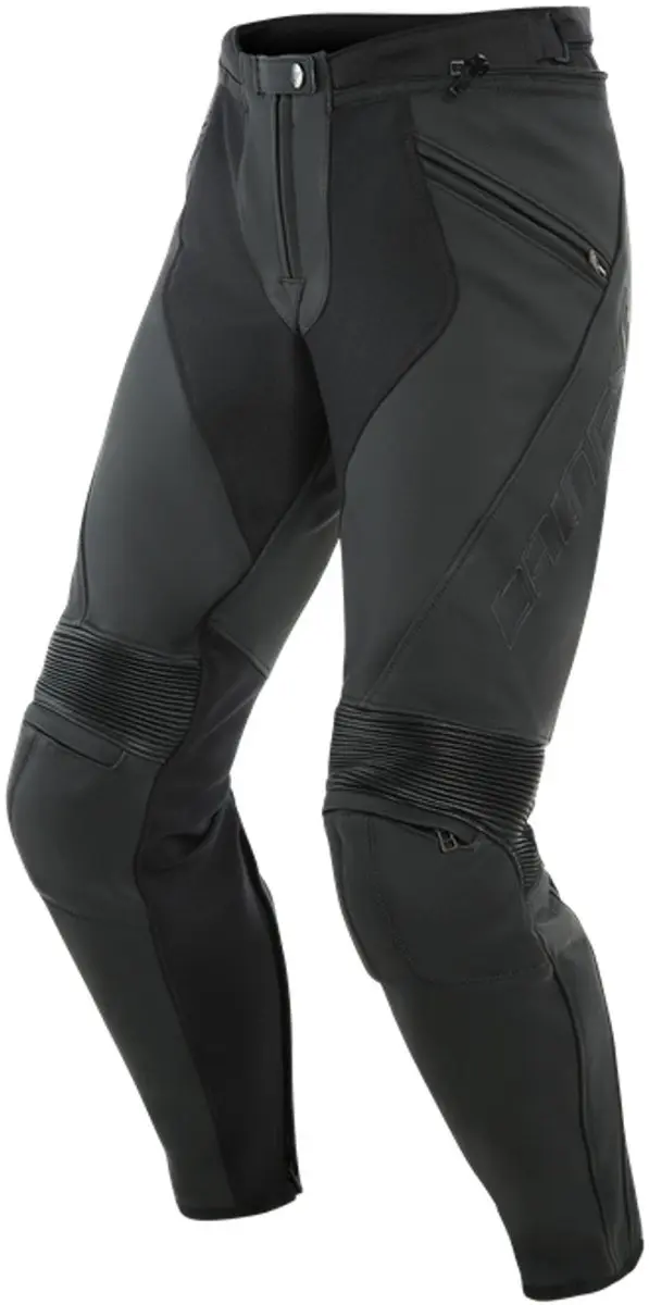 Dainese Pony 3 S26 geperforeerde leren motorfietsbroeken -