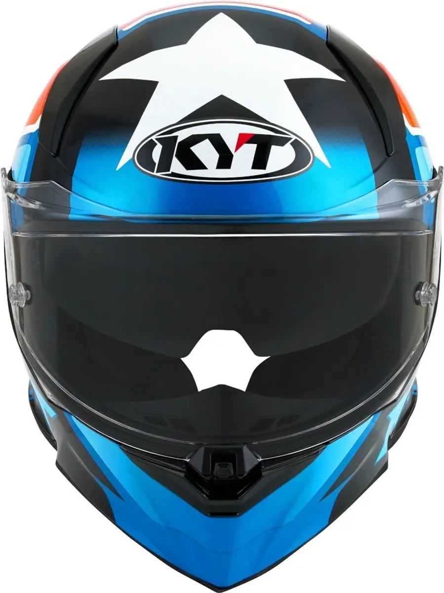 KYT R2R Straight Integraalhelm - Multicolor - XXL - afbeelding 2 van 6