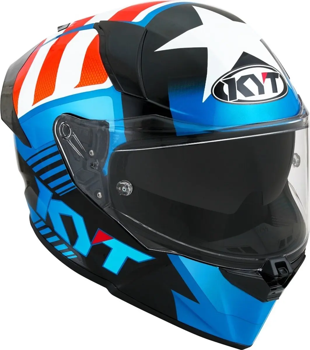 KYT R2R Straight Integraalhelm - Multicolor - XXL - afbeelding 4 van 6