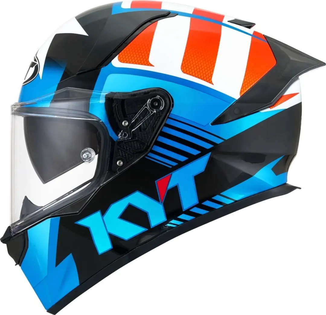 KYT R2R Straight Integraalhelm - Multicolor - XXL - afbeelding 6 van 6