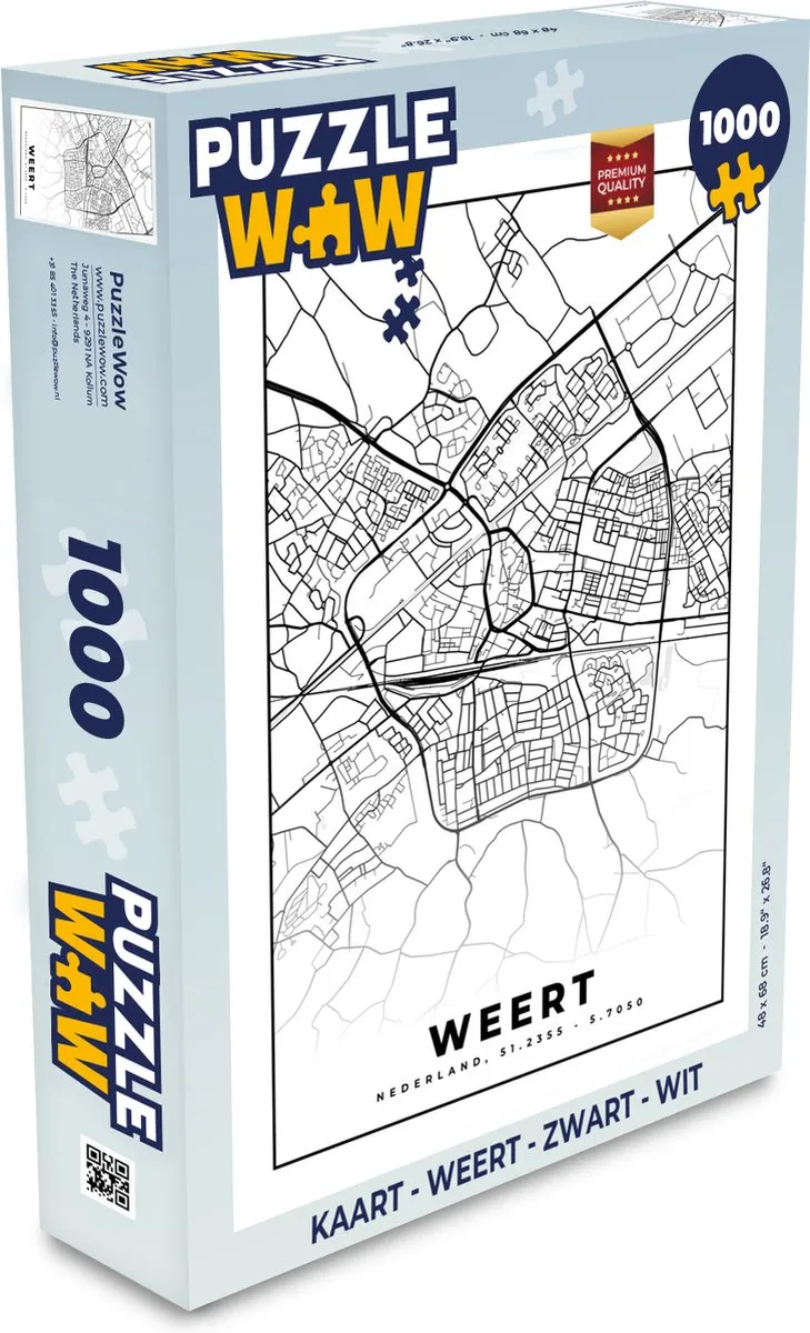PuzzleWow Legpuzzel Weert 1000 Stuks