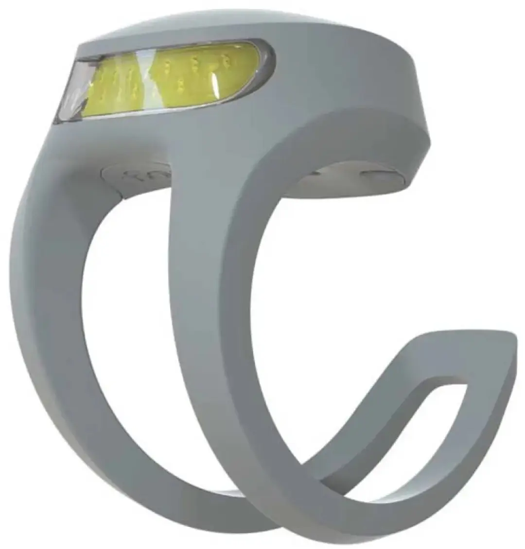 Knog Frog USB Front - Abyss Grey - afbeelding 2 van 6