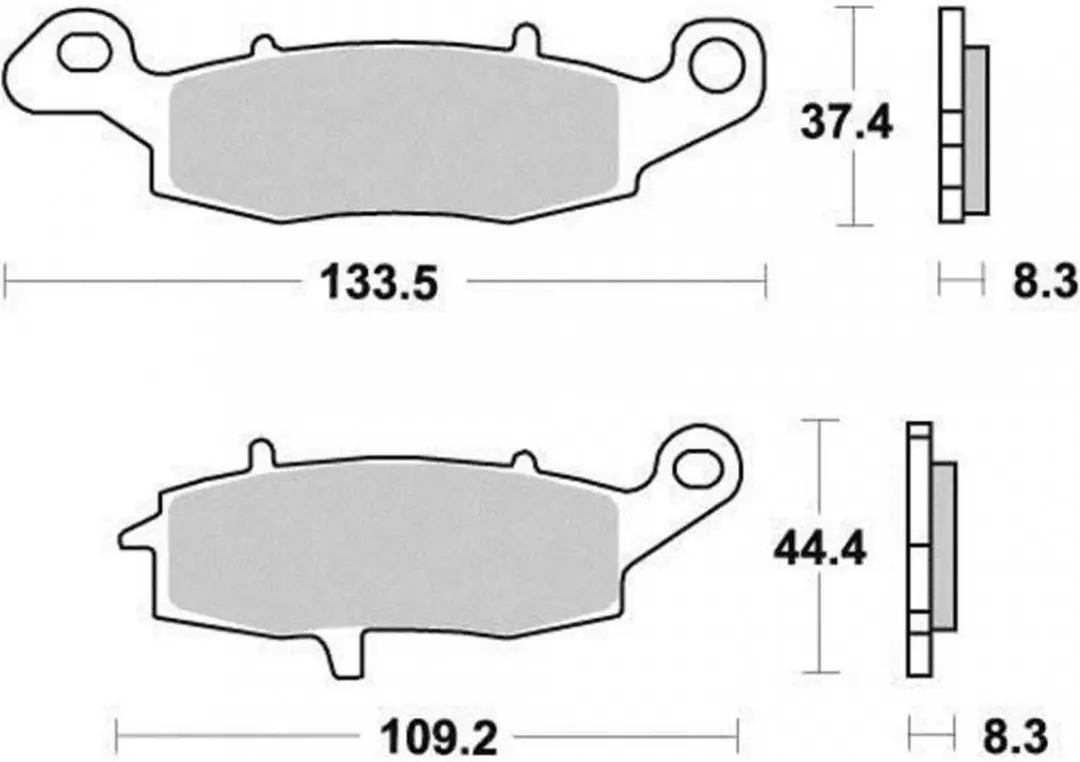 ferodo remblokjes voor suzuki 1800 vlr intruder cr 2008 tot 2013 ar nieuw