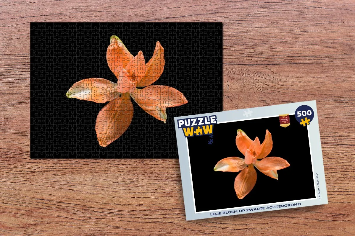 PuzzleWow Bloemen Legpuzzel 500 Stuks - Multicolor