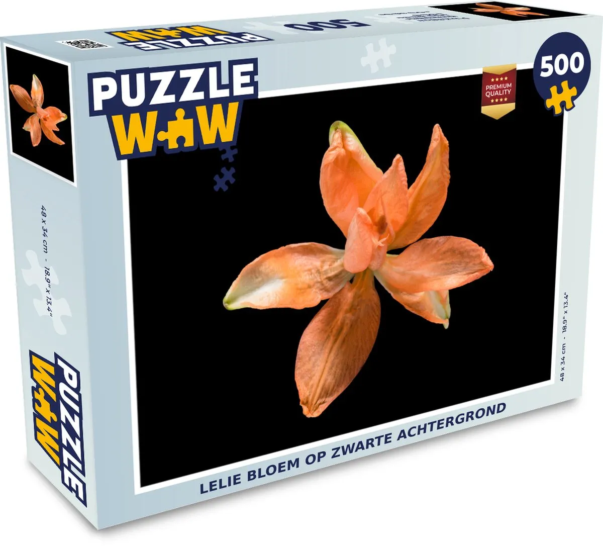 PuzzleWow Bloemen Legpuzzel 500 Stuks