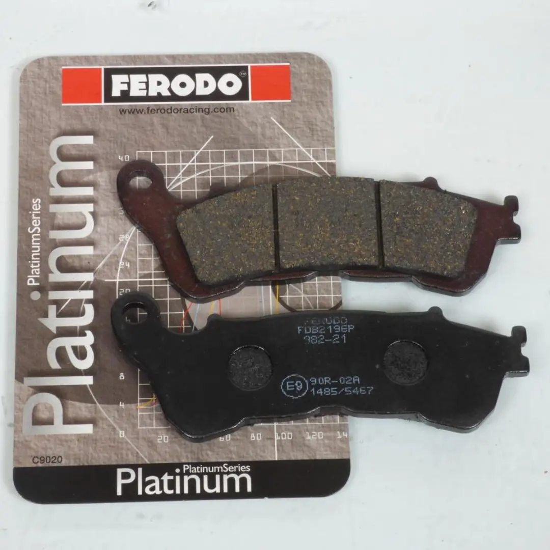 Plaquette de frein Ferodo pour Scooter Honda 125 S-Wing 2007 à 2013 JF12B / AV