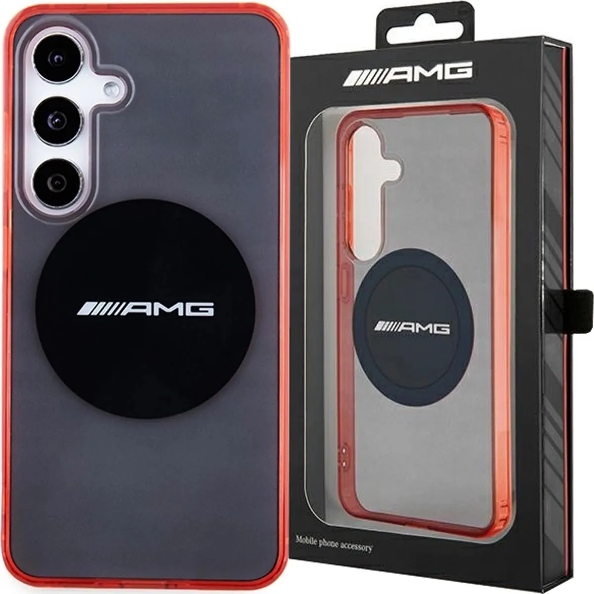 Mercedes-Benz Backcase Hoesje Samsung Galaxy S24 - Effen Zwart - TPU