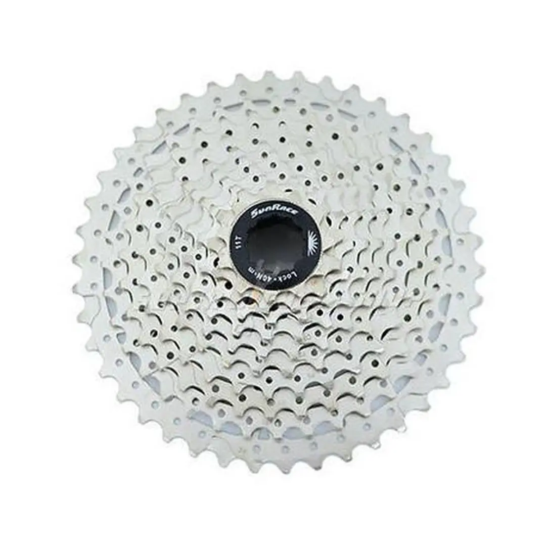 Sunrace CSMS3 10-speed cassette 11-42T - Zilver - afbeelding 4 van 4