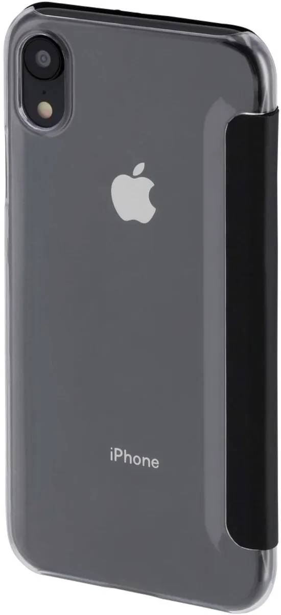 Hama Booklet Case Clear Black voor iPhone XR - 1 Stuks