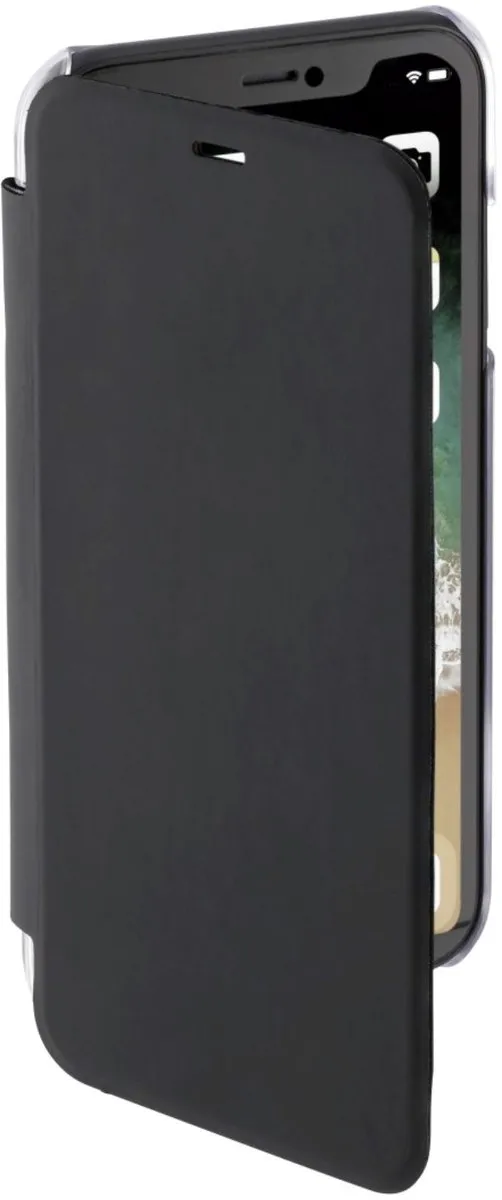 Hama Booklet Case Clear Black voor iPhone XR - 1 Stuks
