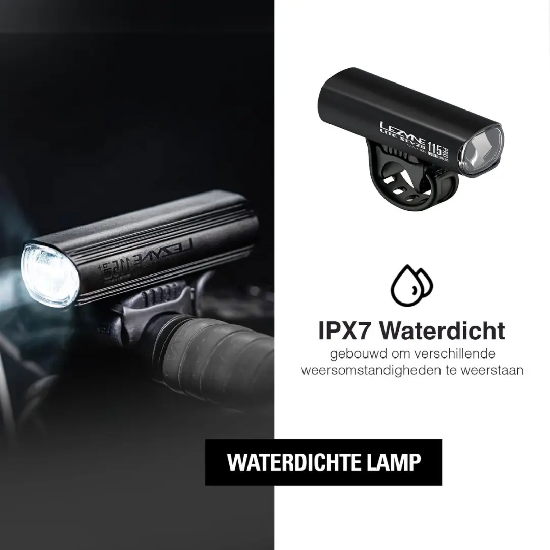 Lezyne Lite Drive StVZO Pro 115 Koplamp - afbeelding 5 van 6