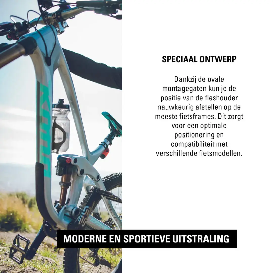 Lezyne Flow Cage SL rechts - Zwart - afbeelding 4 van 5