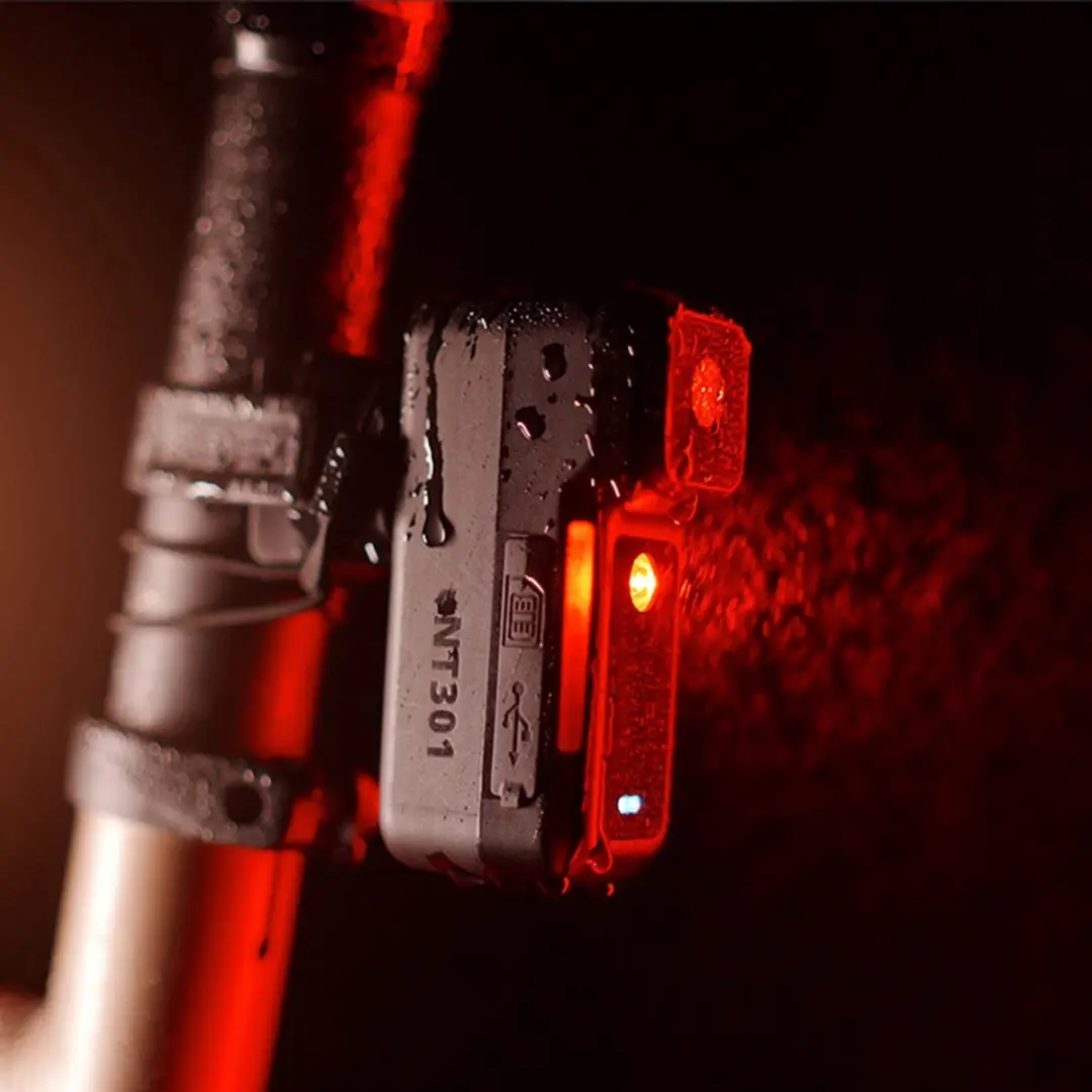 Ravemen NT301 Achterlicht 80 lumen - Zwart - afbeelding 6 van 6