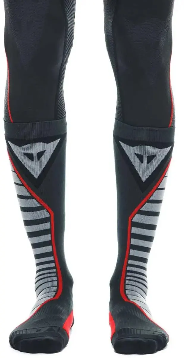Dainese Thermo Long Zwart Rood Sokken -