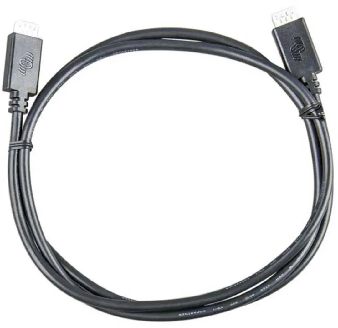 Victron VE.Direct-kabel 0,9m Zwart - afbeelding 2 van 2