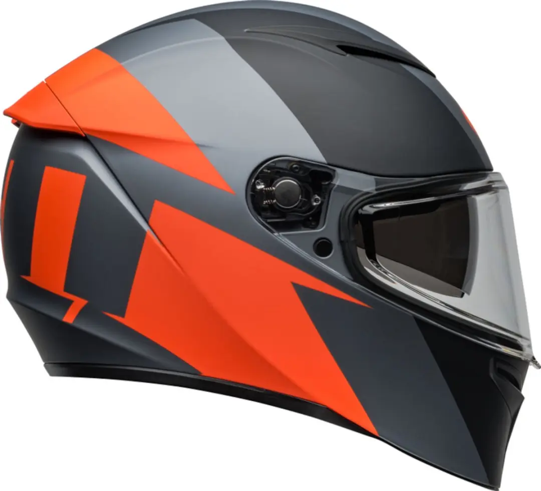 Bell Lithium Integraalhelm - Zwart/Grijs/Oranje - afbeelding 2 van 6