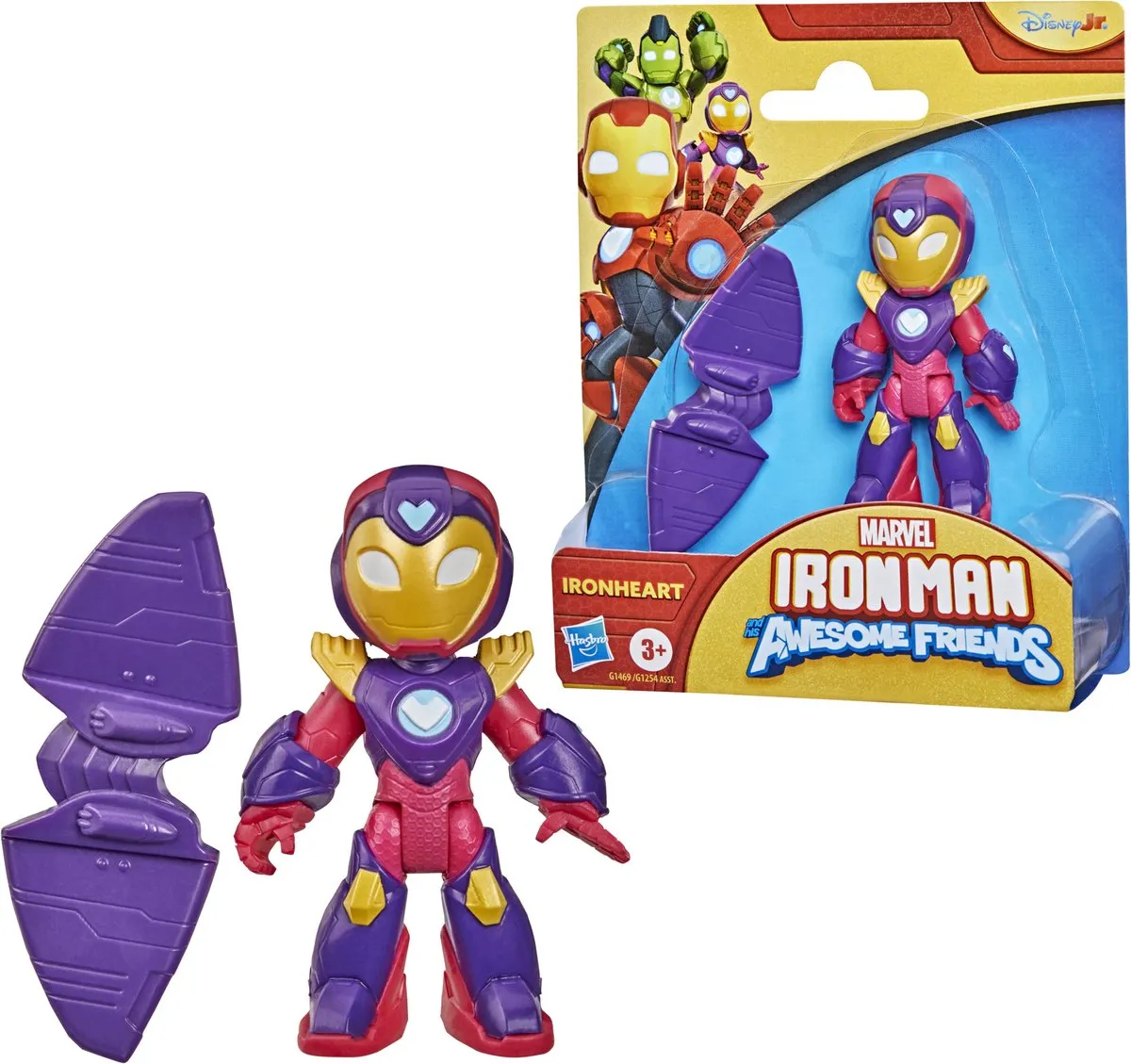 Marvel Iron Man and His Awesome Friends Ironheart Actiefiguur