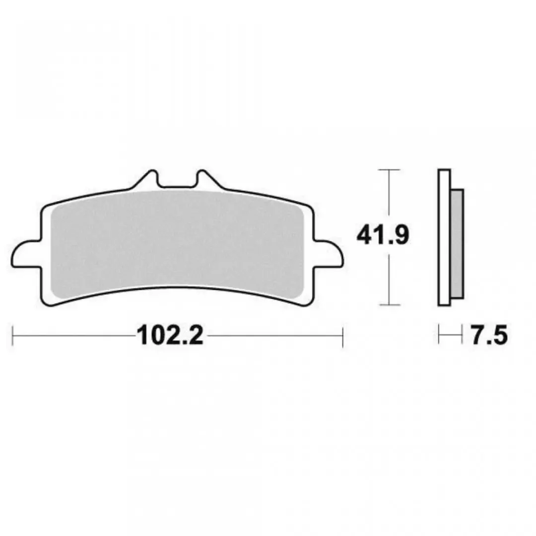 ferodo remblokje voor motorfiets aprilia 1000 rsv4 factory aprc se 2011 tot 2012